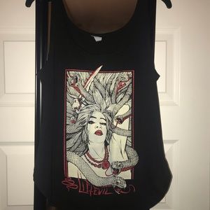 (LAST CALL Delete 12/11) Medusa Lift Evil Tank Top